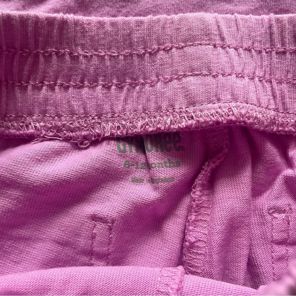 Gymboree Purple Fish Top & Shorts Set size 6-12 months